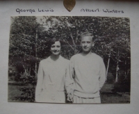 DandyNana1920s Georga and Albert before they were married. Circa 1925.