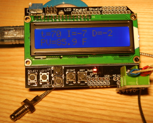 Arduino Temperature Controller