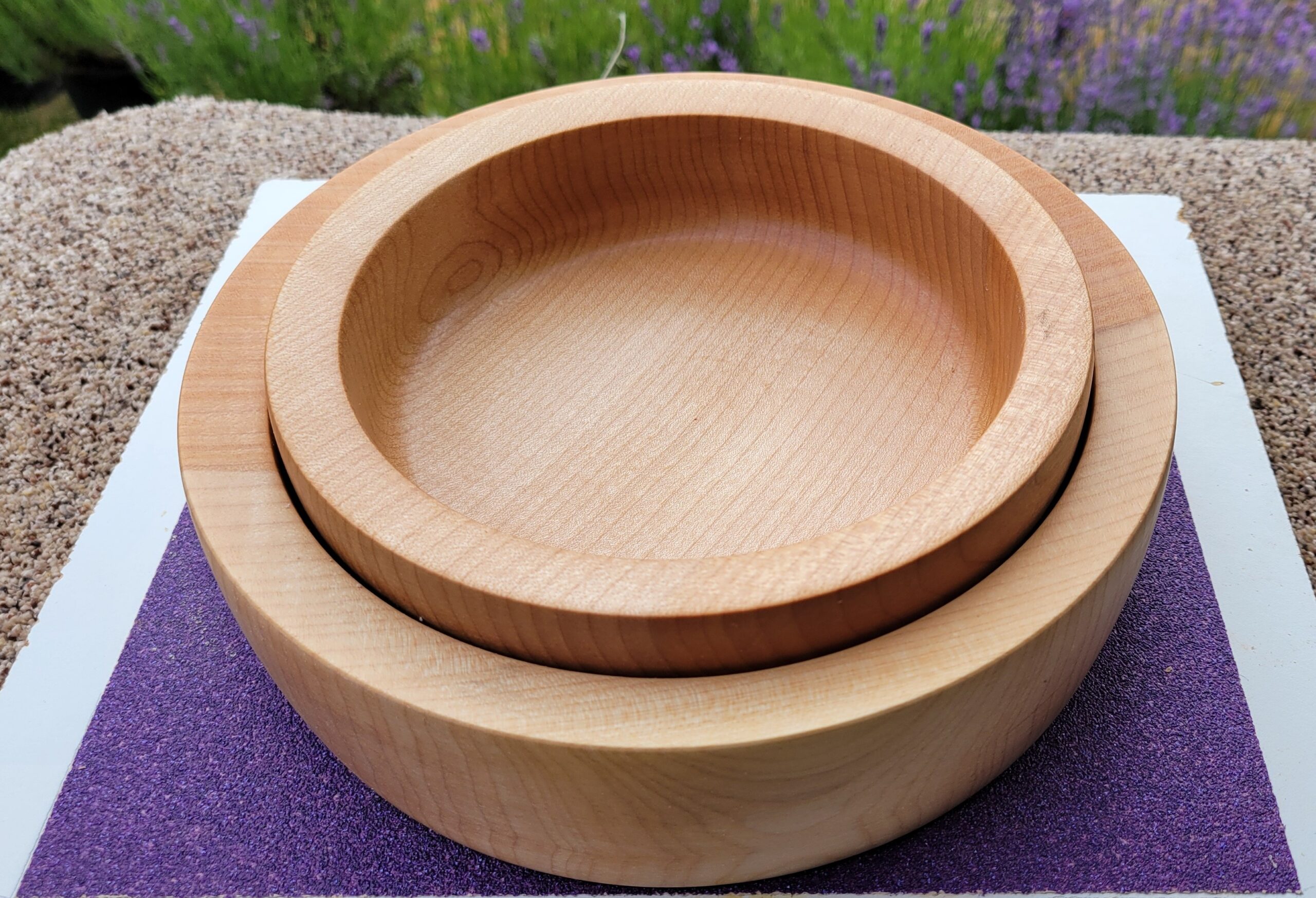 Nested Wooden Bowls